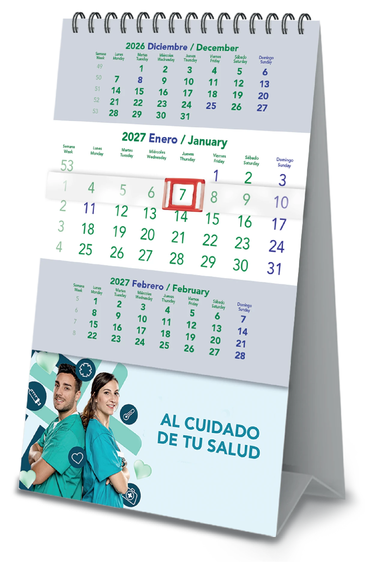 Calendario de escritorio referencia ES13
